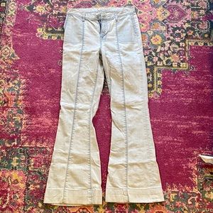 J Brand Light Wash Flare Jeans